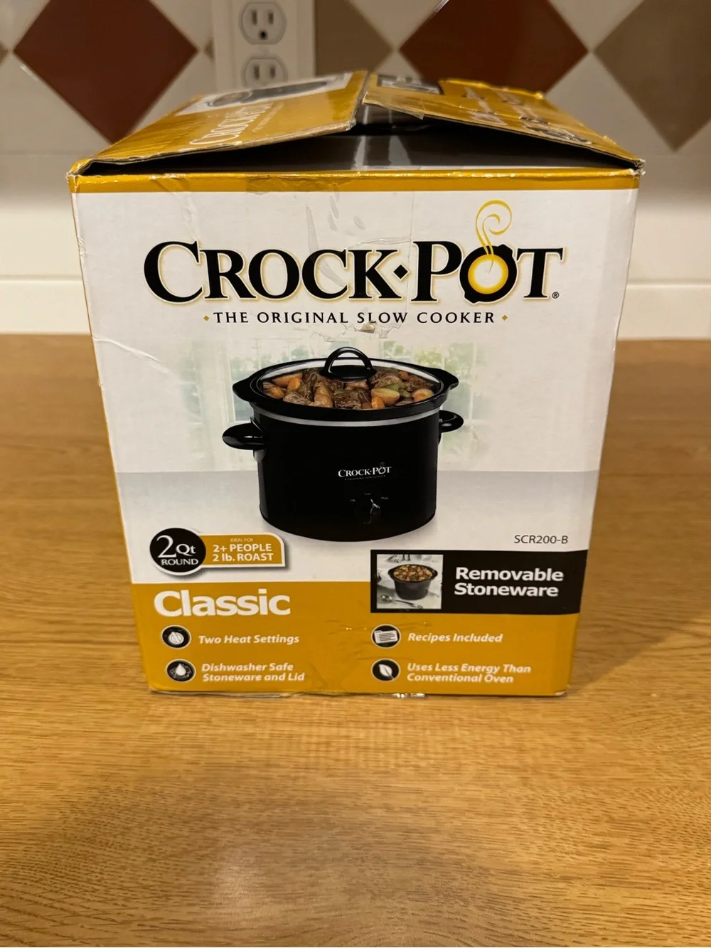 NEW in Box 2Qt Crock-Pot Classic Slow Cooker